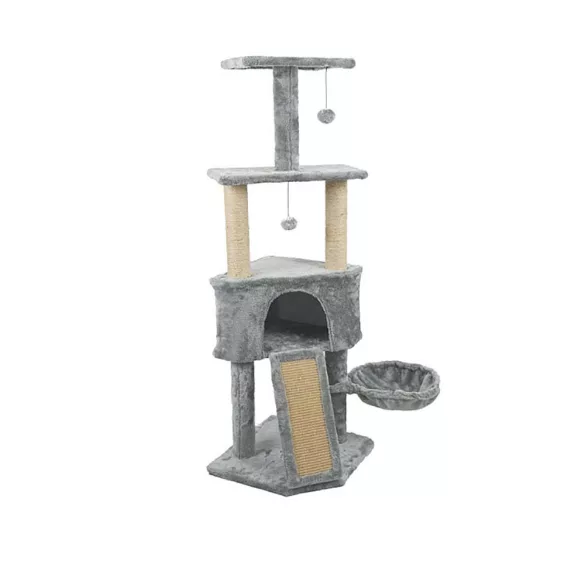 Cat Climbing Tower - Grey