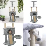 Cat Climbing Tower - Grey
