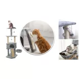 Cat Climbing Tower - Grey