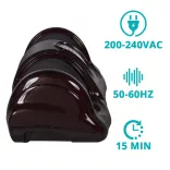 Serenity Foot Massager, available in multiple colors - burgundy