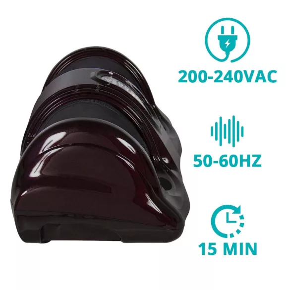 Serenity Foot Massager, available in multiple colors - burgundy