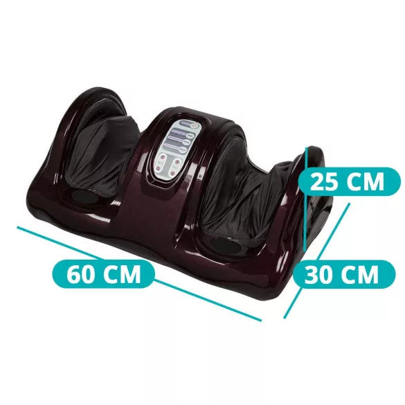 Serenity Foot Massager, available in multiple colors - burgundy