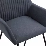 Molli Dining Chair Set of 2, Multiple Colors - Grey