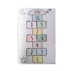 Kids' Rug 130*180cm, Various Designs - Hopscotch