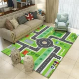 Kids' Rug 130*180cm, Various Designs - City