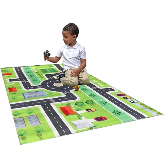Kids' Rug 130*180cm, Various Designs - City