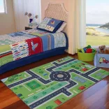 Kids' Rug 130*180cm, Various Designs - City