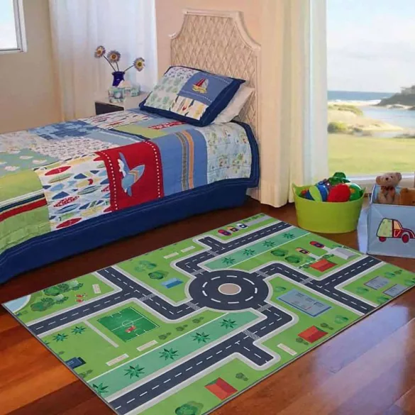 Kids' Rug 130*180cm, Various Designs - City