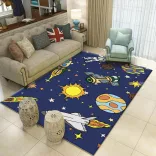 Kids' Rug 130*180cm, Various Designs - Space