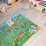 Children's Rug 130*180cm, Various Designs - Board Game