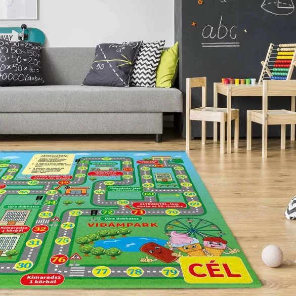 Children's Rug 130*180cm, Various Designs - Board Game
