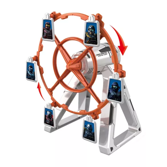 Rotating Target Shooting Game
