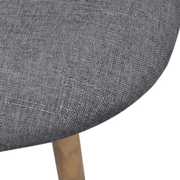 Betti Upholstered Chair, Set of 2 - Grey