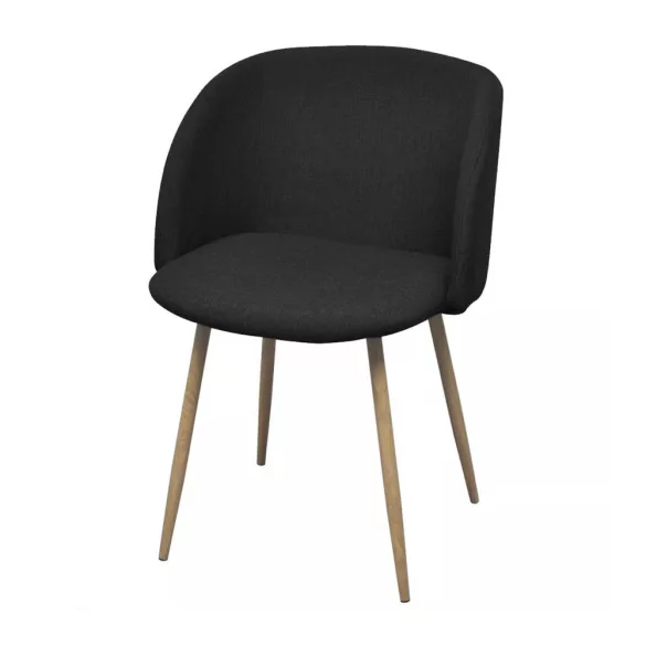 Betti Upholstered Chair, Set of 2 - Black
