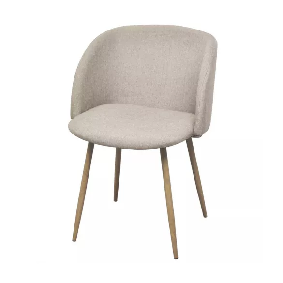 Betti Upholstered Chair, Set of 2 - Beige