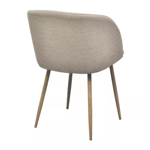 Betti Upholstered Chair, Set of 2 - Beige