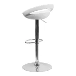 Kitti Bar Stools Set of 2, Multiple Colors - White