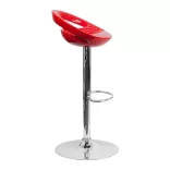 Kitti Bar Stool Set of 2, Available in Multiple Colors - Burgundy