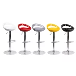 Kitti Bar Stool Set of 2, Available in Multiple Colors - Burgundy