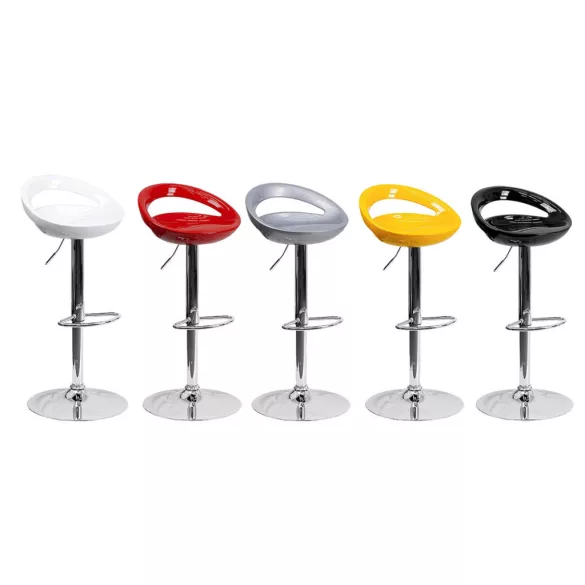 Kitti Bar Stool Set of 2, Available in Multiple Colors - Burgundy