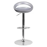 Kitti Bar Stools Set of 2, Multiple Colors - Silver