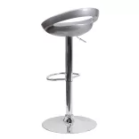 Kitti Bar Stools Set of 2, Multiple Colors - Silver