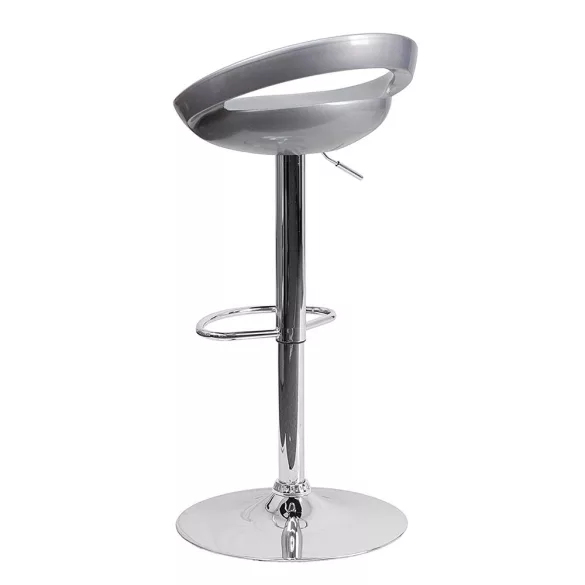 Kitti Bar Stools Set of 2, Multiple Colors - Silver