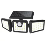 3 panel rotating solar lamp
