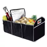 Multi-compartment trunk organizer