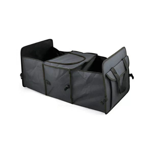 Multi-compartment trunk organizer