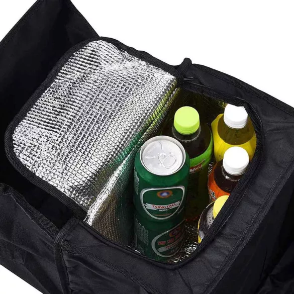 Multi-compartment trunk organizer