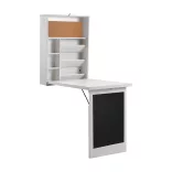 Foldable Desk in Multiple Colors - White