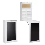 Foldable Desk in Multiple Colors - White