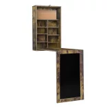 Foldable table in multiple colors - brown