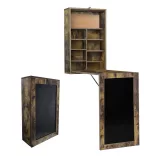 Foldable table in multiple colors - brown