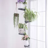 Telescopic Plant Stand, Grey