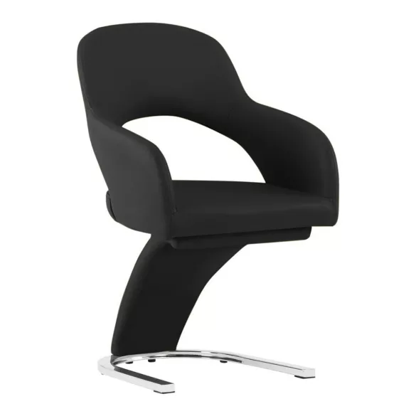 Emma dining chair set of 2, 2 colors - black