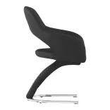 Emma dining chair set of 2, 2 colors - black