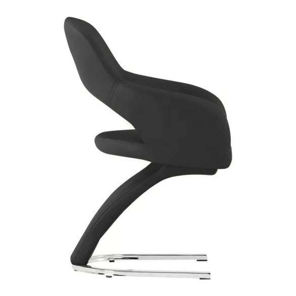 Emma dining chair set of 2, 2 colors - black