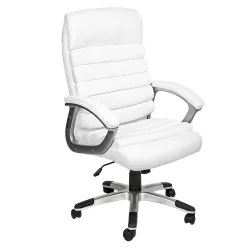 Premium Executive Office Chair, 2 Colors - White
