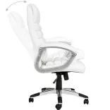 Premium Executive Office Chair, 2 Colors - White