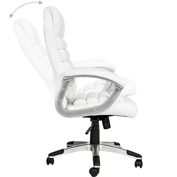 Premium Executive Office Chair, 2 Colors - White