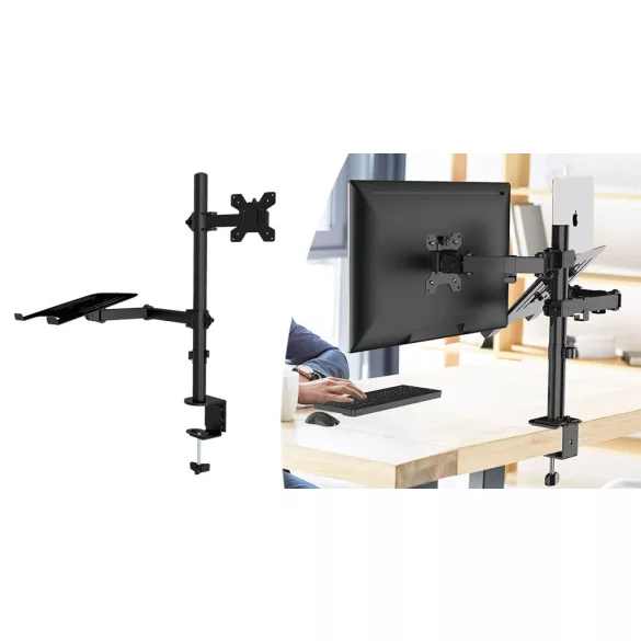 Desktop Monitor and Laptop Stand