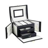 Jewelry Organizer Bag, Multiple Colors - Black