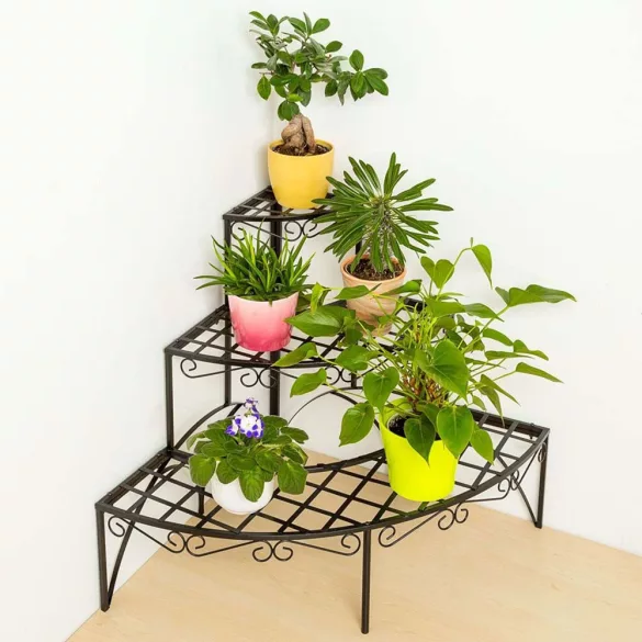 Corner Plant Stand