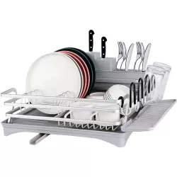 Dish Drainer with Drip Tray