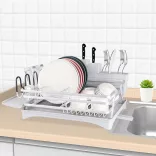 Dish Drainer with Drip Tray