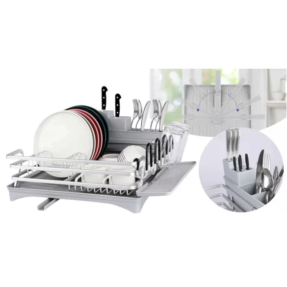 Dish Drainer with Drip Tray