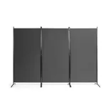 Mobile Room Divider 260x180cm, Grey