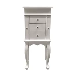 Jewelry Cabinet, White